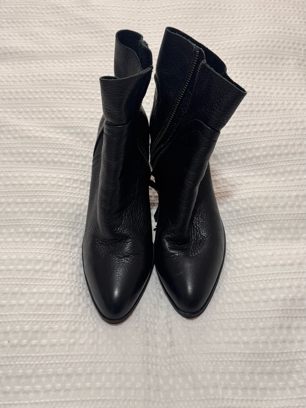 Splendid Black Pointed Toe Ankle Booties